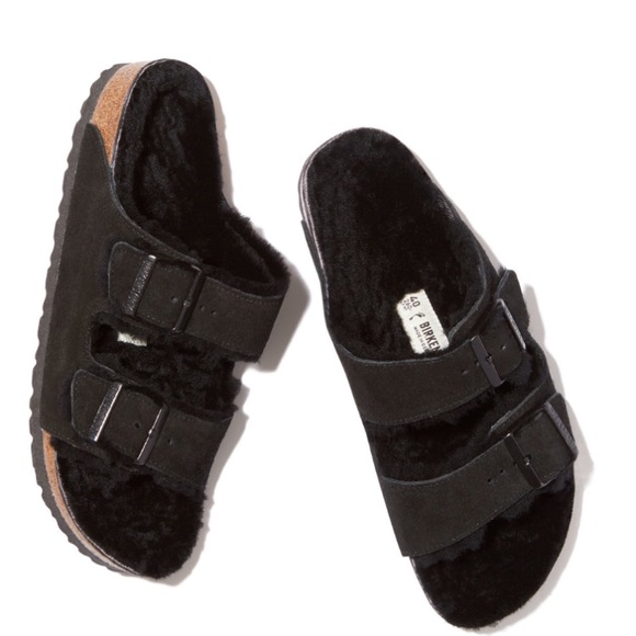 furry birkenstocks